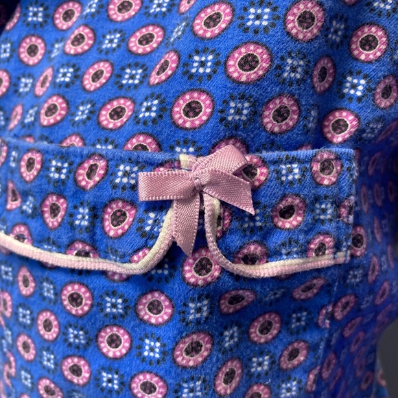 Vintage Victorias Secret Flannel Sleep Shirt M - Picture 3 of 3